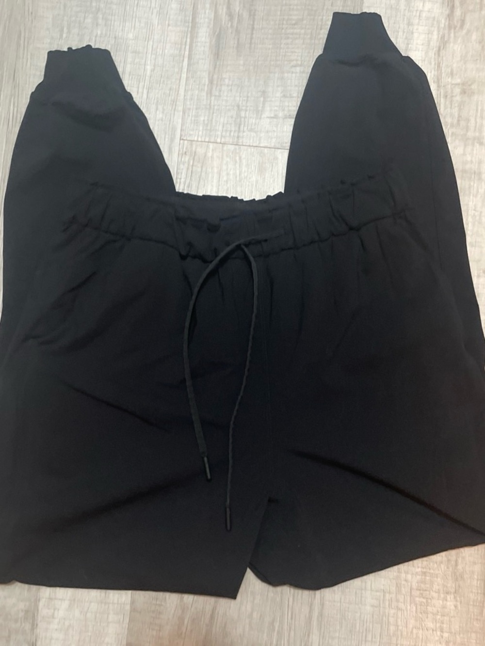 Lululemon Black Drawstring Waist Casual Jogger Pants